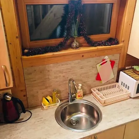 펜션 A House With A Sauna At Arturs *