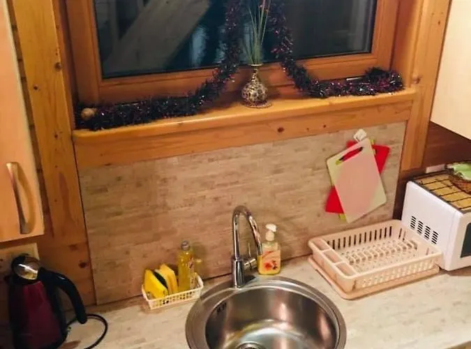 펜션 A House With A Sauna At Arturs *