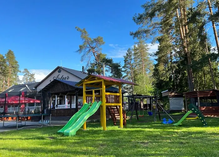 펜션 A House With A Sauna At Arturs