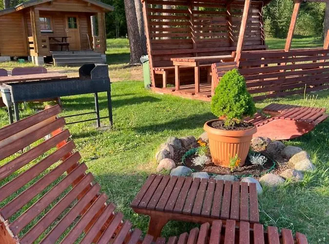 A House With A Sauna At Arturs 펜션 Romeda